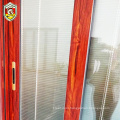 AS/NZ2208 standard double clear glazing aluminium frame heavy duty commercial building used metal security doors